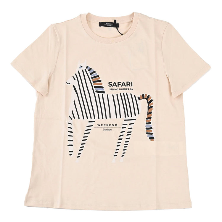 ウィークエンド マックスマーラ WEEKEND MAXMARA Tシャツ YEN 59710526 005 ベージュ 2024年春夏新作 2024SS レディース