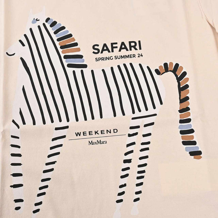 ウィークエンド マックスマーラ WEEKEND MAXMARA Tシャツ YEN 59710526 005 ベージュ 2024年春夏新作 2024SS レディース