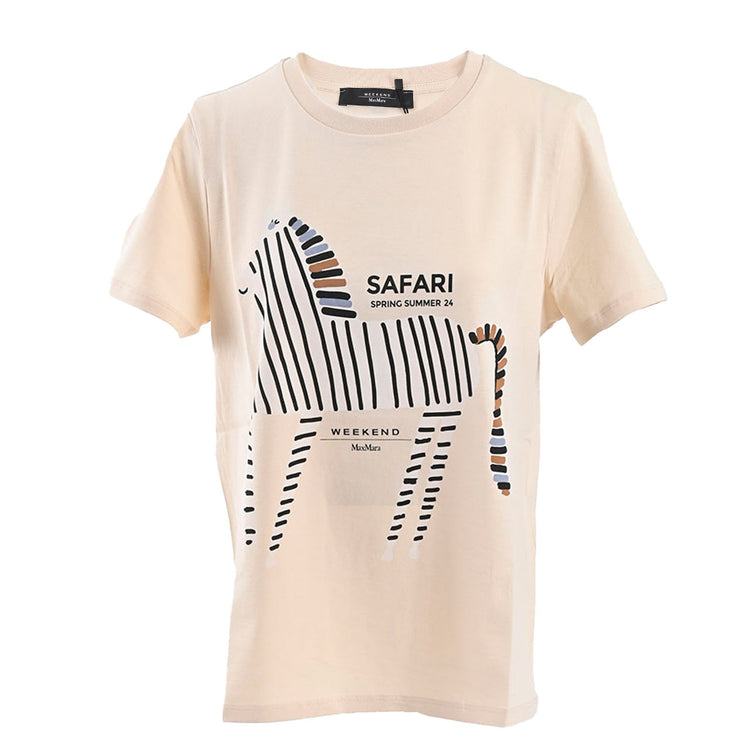 ウィークエンド マックスマーラ WEEKEND MAXMARA Tシャツ YEN 59710526 005 ベージュ 2024年春夏新作 2024SS レディース