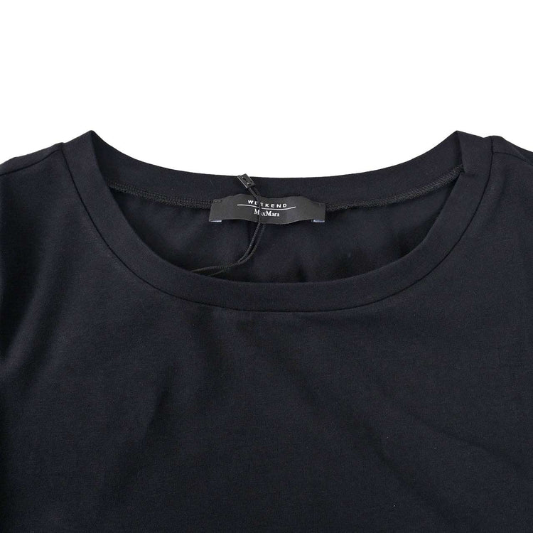 ウィークエンド マックスマーラ WEEKEND MAXMARA Tシャツ MULTIF 59710426 007 ブラック 2024年春夏新作 2024SS レディース