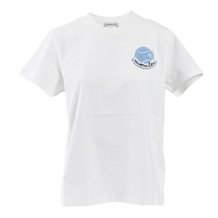 モンクレール MONCLER Tシャツ 8C000 05 829HP 033 ホワイト 2024年春夏新作 2024SS レディース