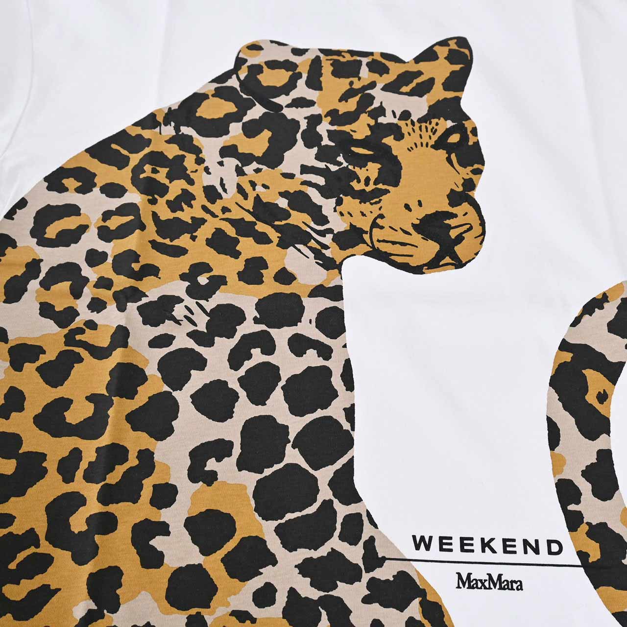 WEEKEND MAXMARA ウィークエンド マックスマーラ コットン Tシャツ VITERBO 59710326 005 ホワイト レディース  ギフト プレゼント  【ラスト1点 Sサイズ】