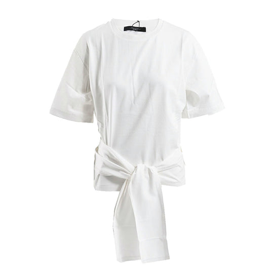 ウィークエンド マックスマーラ WEEKEND MAXMARA Tシャツ VELLO 59410526 001 ホワイト 2024SS レディース 【再入荷なし 在庫限り】  ギフト プレゼント