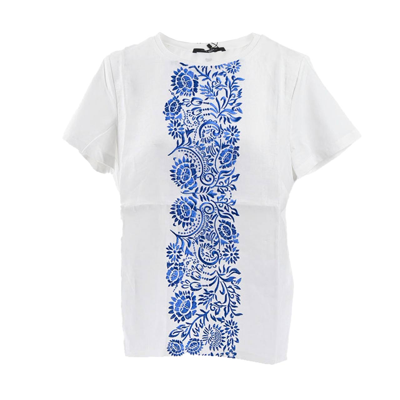 WEEKEND MAXMARA ウィークエンド マックスマーラ コットン Tシャツ MAGNO 59410726 001 ブルー レディース  ギフト プレゼント