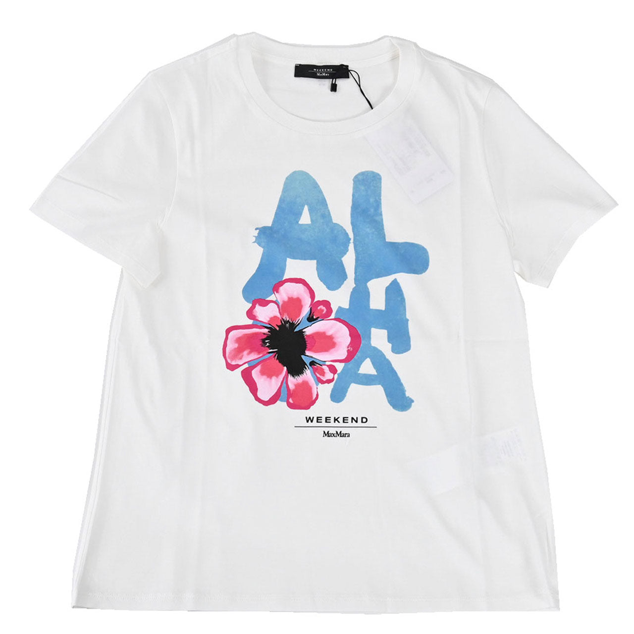 ウィークエンド マックスマーラ WEEKEND MAXMARA Tシャツ YEN 59710526 004 ホワイト 2024SS レディース 【再入荷なし 在庫限り】 ギフト プレゼント