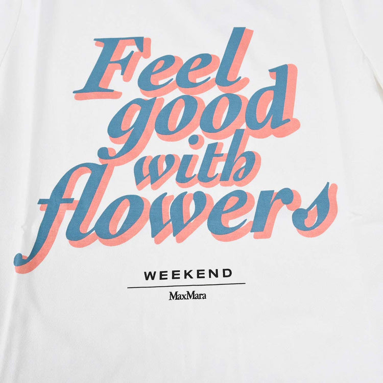 ウィークエンド マックスマーラ WEEKEND MAXMARA Tシャツ YEN 59710526 008 ホワイト 2024年春夏新作 2024SS レディース