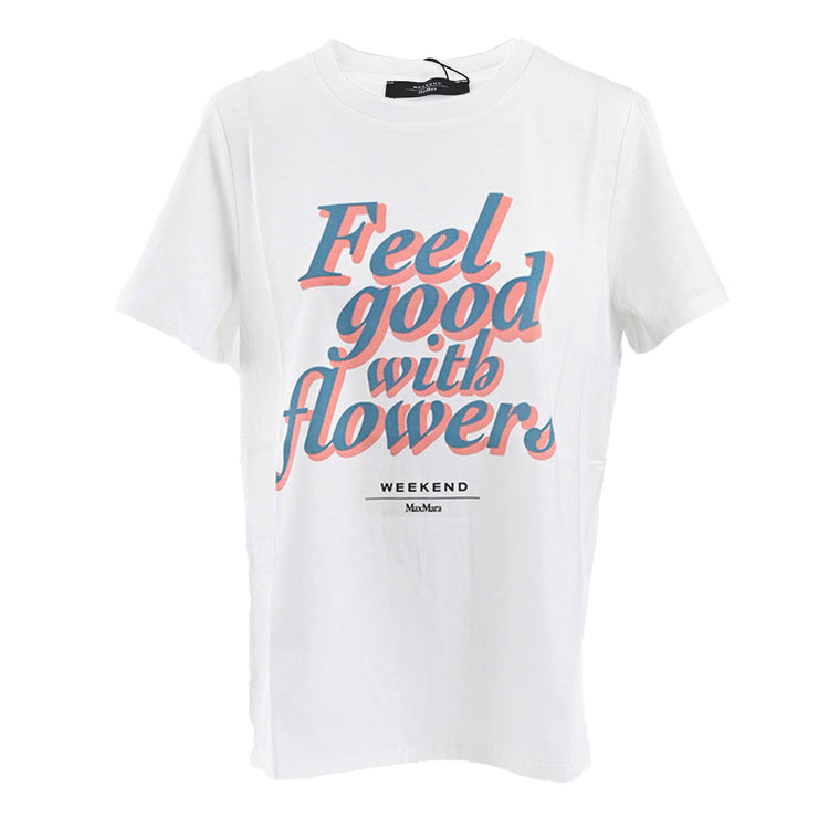 ウィークエンド マックスマーラ WEEKEND MAXMARA Tシャツ YEN 59710526 008 ホワイト 2024年春夏新作 2024SS レディース