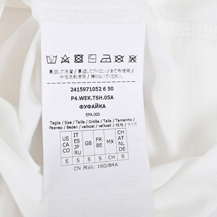 ウィークエンド マックスマーラ WEEKEND MAXMARA Tシャツ YEN 59710526 008 ホワイト 2024年春夏新作 2024SS レディース