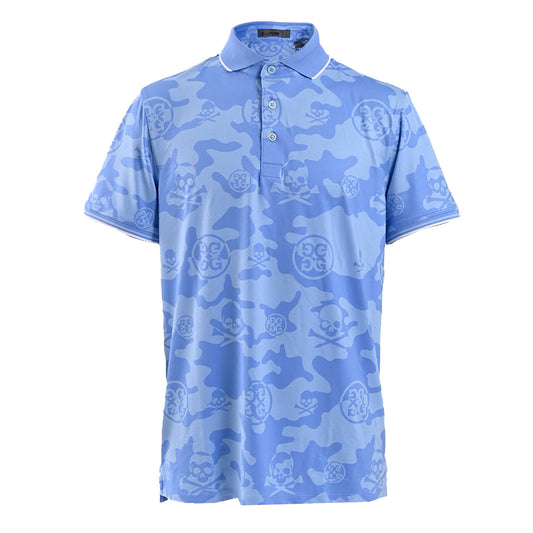 ジーフォア G FORE ポロシャツ GMP000005 BAJA ブルー 2024年春夏新作 2024SS メンズ ゴルフ 【特典対象商品】 ギフト プレゼント