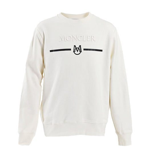 モンクレール MONCLER トレーナー 8G000 04 899WC 032 ホワイト 2024年春夏新作 2024SS メンズ プレゼント ギフト