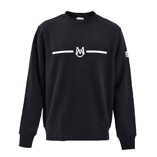 モンクレール MONCLER トレーナー 8G000 04 899WC 999 ブラック 2024年春夏新作 2024SS メンズ プレゼント ギフト