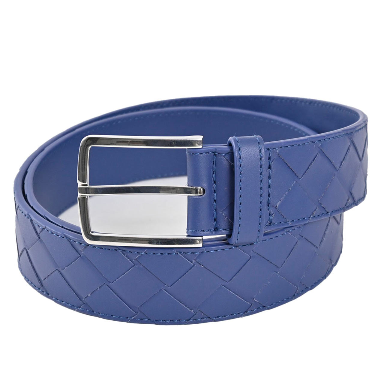 【期間限定SALE】 ボッテガ ヴェネタ BOTTEGA VENETA ベルト 609182 VCPQ3 4102 ネイビー 2024年春夏新作 2024SS メンズ プレゼント ギフト 【ラスト1点 105サイズ】 バレンタイン ギフト プレゼント