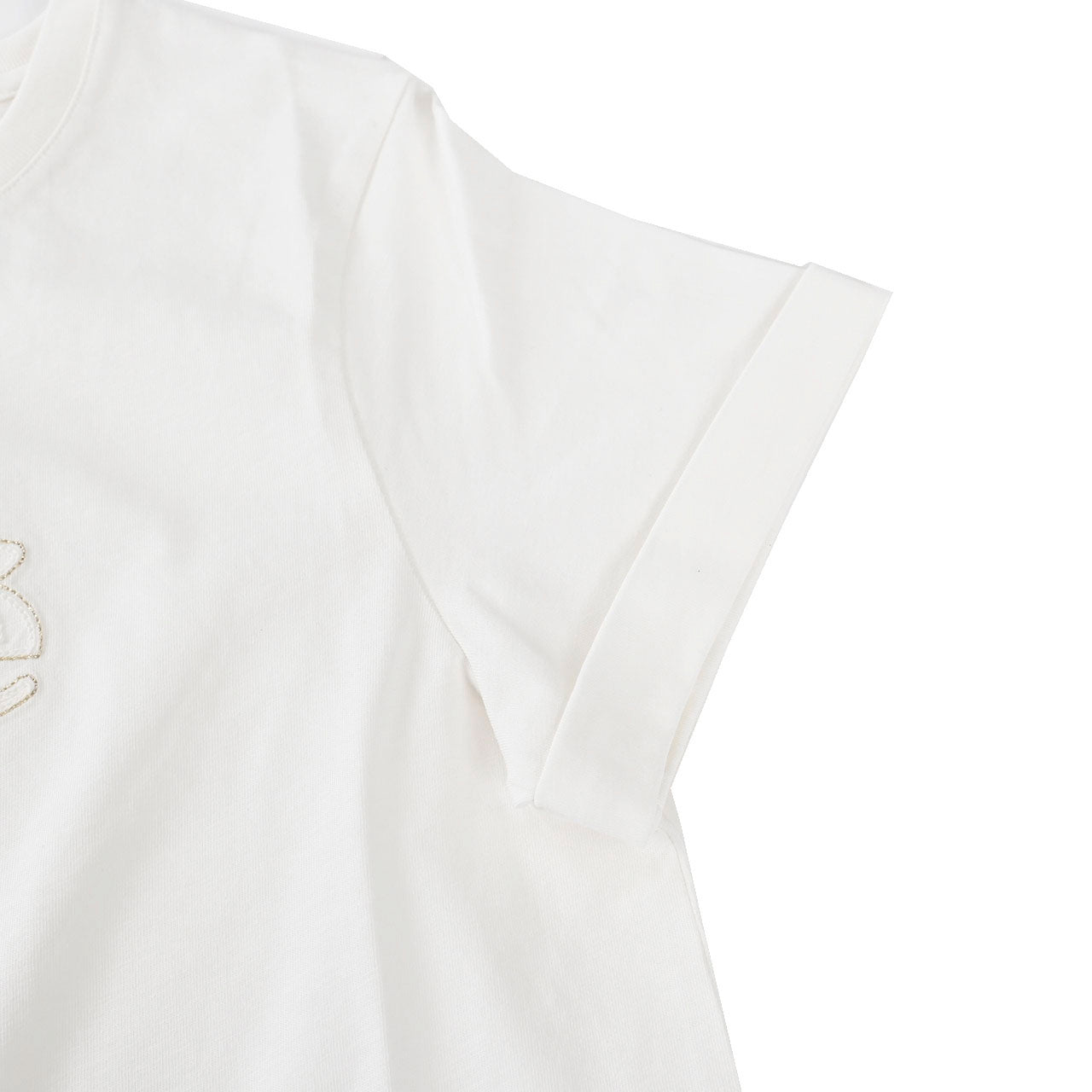 クロエ CHLOE Tシャツ C20110 117 117 ホワイト 2024年春夏新作 2024SS レディース 【ラスト1点 12Aサイズ】 期間限定価格 ギフト プレゼント