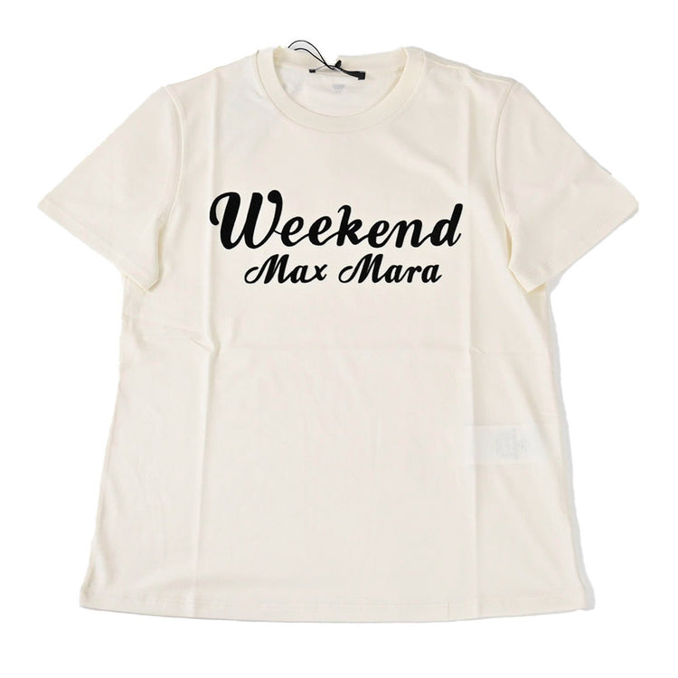 ウィークエンド マックスマーラ WEEKEND MAXMARA Tシャツ ZIRLO 5976031600 005 クリーム 2024AW 2024年秋冬新作  レディース