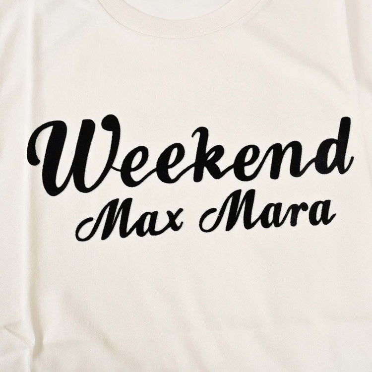 ウィークエンド マックスマーラ WEEKEND MAXMARA Tシャツ ZIRLO 5976031600 005 クリーム 2024AW 2024年秋冬新作  レディース