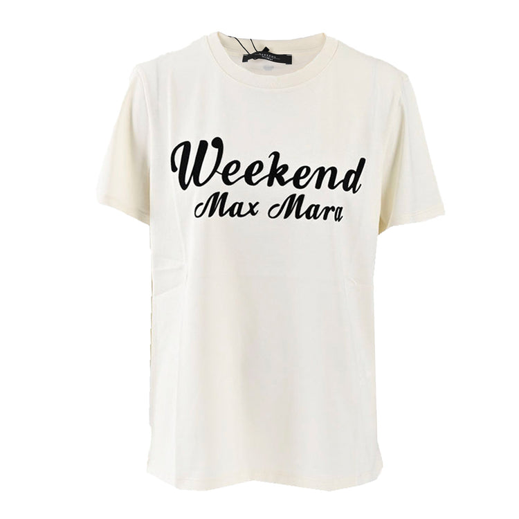 ウィークエンド マックスマーラ WEEKEND MAXMARA Tシャツ ZIRLO 5976031600 005 クリーム 2024AW 2024年秋冬新作  レディース