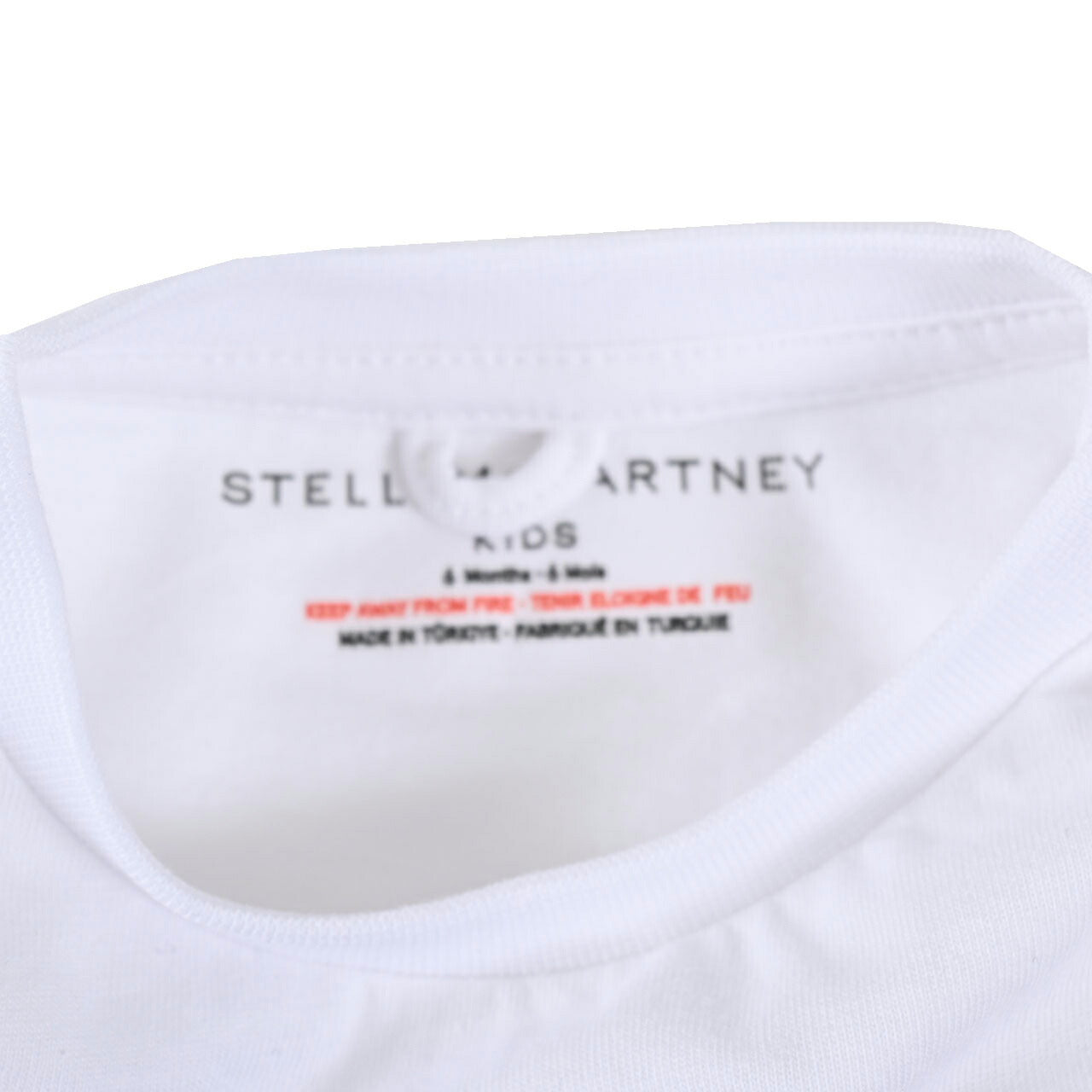 ステラ マッカートニー STELLA McCARTNEY Tシャツ TU8631 Z0434 100 ホワイト 2024SS メンズ レディース