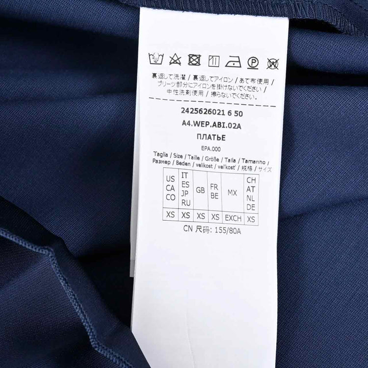 ウィークエンド マックスマーラ WEEKEND MAXMARA ワンピース JORDAN 56260216 004 ネイビー レディース 2024年秋冬新作 2024AW