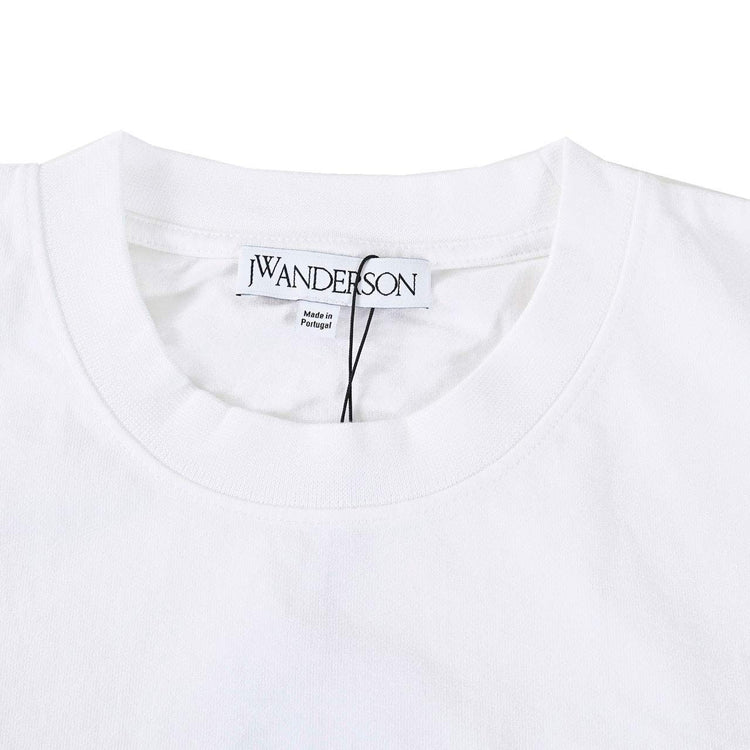 ジェイダブリューアンダーソン JW ANDERSON Tシャツ JT0236 PG1606 001 ホワイト 2024SS メンズ