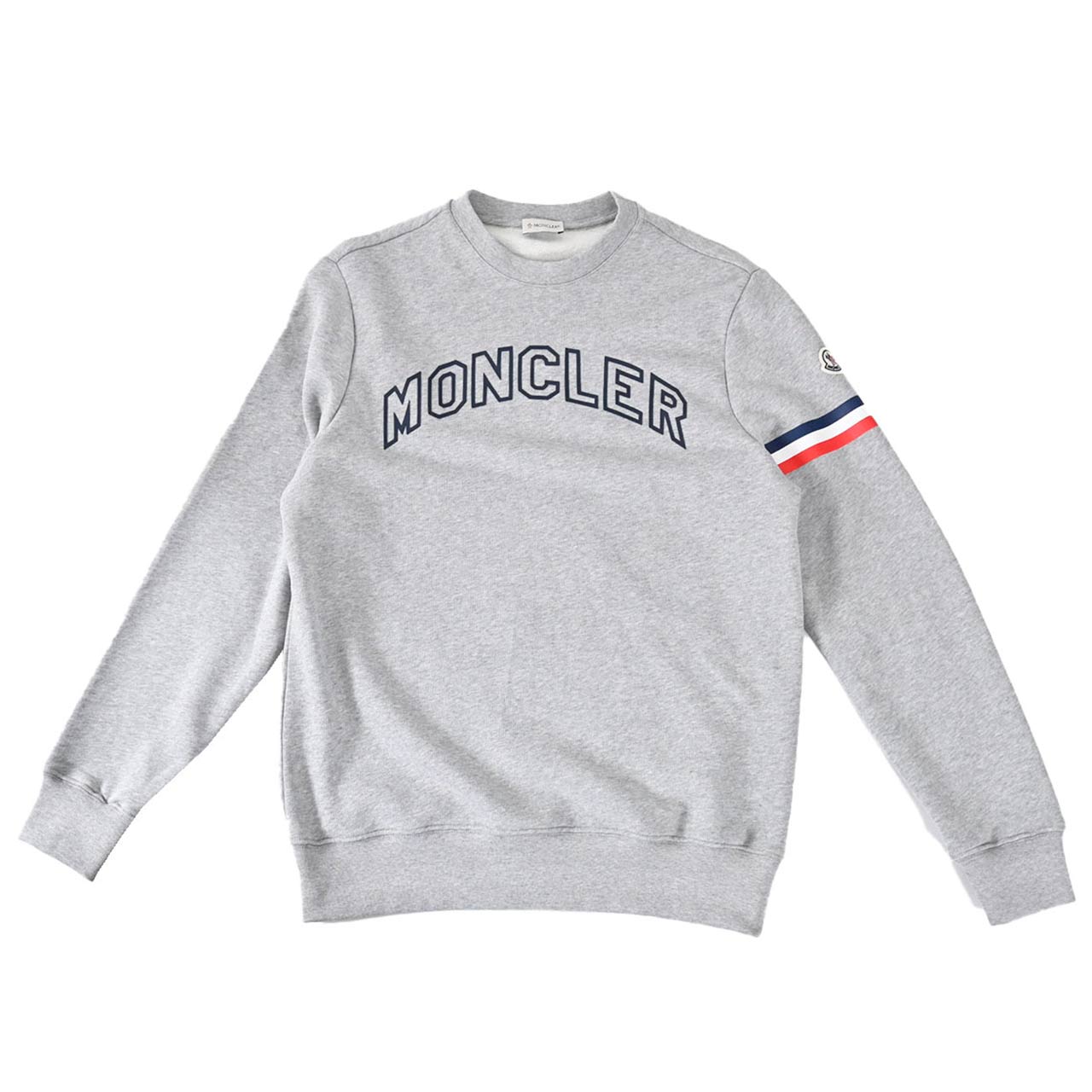 モンクレール MONCLER スウェットトレーナー 091 8G00005 899WC 984 グレー メンズ ギフト プレゼント 【ラスト1点 XLサイズ】