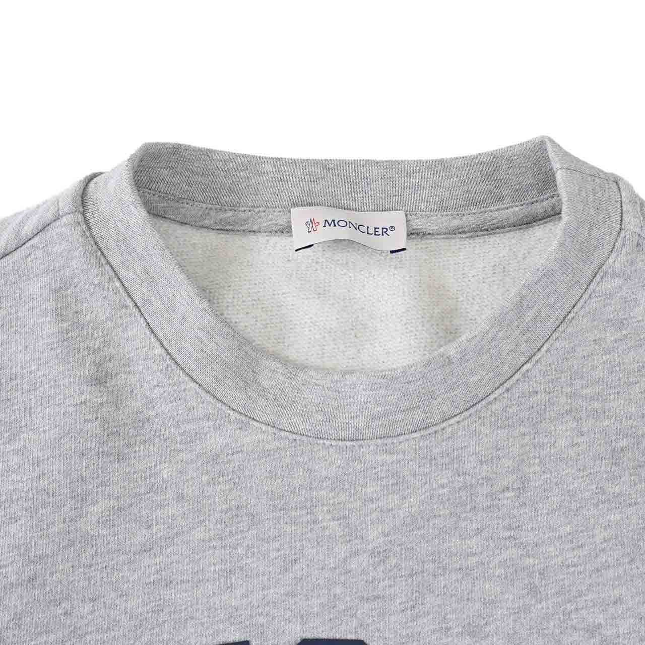 モンクレール MONCLER スウェットトレーナー 091 8G00005 899WC 984 グレー メンズ ギフト プレゼント 【ラスト1点 XLサイズ】