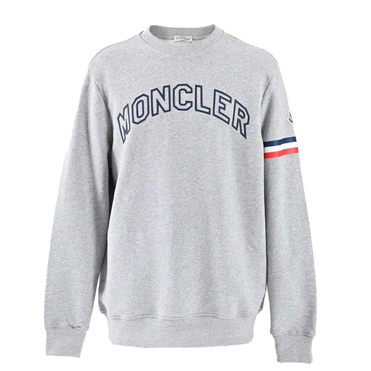 モンクレール MONCLER スウェットトレーナー 091 8G00005 899WC 984 グレー メンズ ギフト プレゼント 【ラスト1点 XLサイズ】