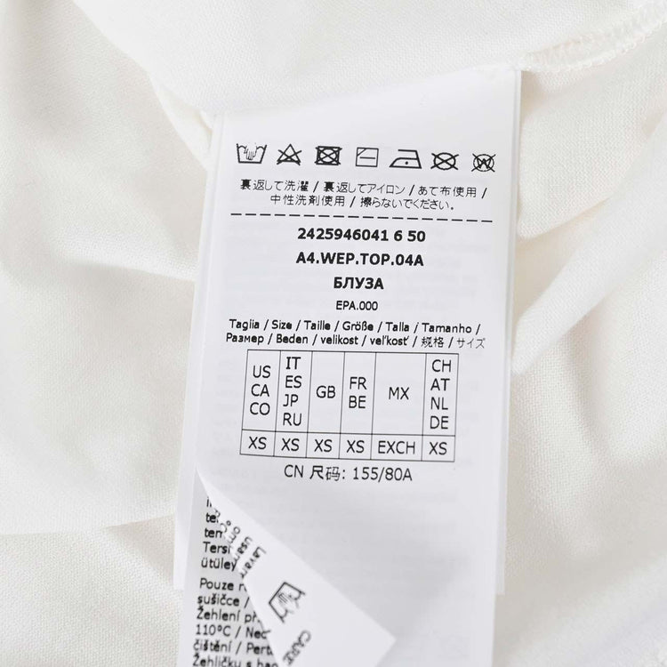 ウィークエンド マックスマーラ WEEKEND MAXMARA Tシャツ XANADU 59460416 005 ホワイト レディース 2024年秋冬新作 2024AW