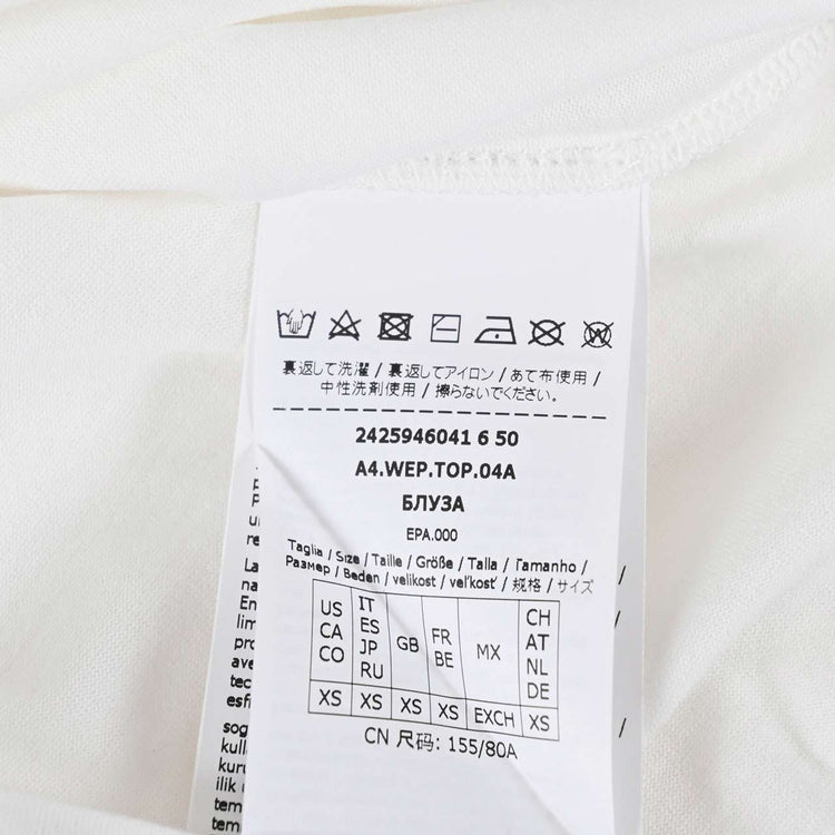 ウィークエンド マックスマーラ WEEKEND MAXMARA Tシャツ XANADU 59460416 003 ホワイト レディース 2024年秋冬新作 2024AW