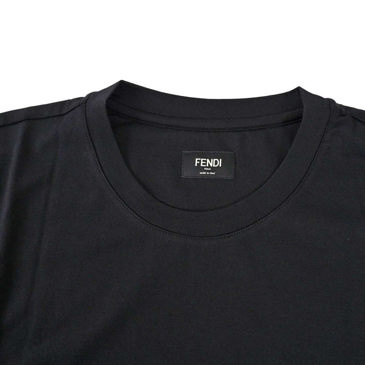 フェンディ FENDI Tシャツ AR74 FY0936 F0QA1 ブラック 2024SS メンズ