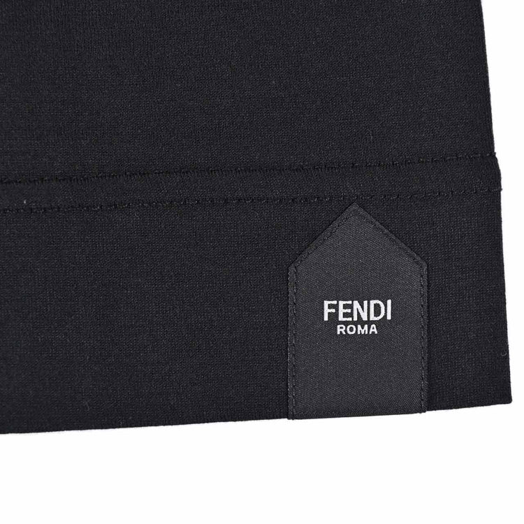 フェンディ FENDI Tシャツ AR74 FY0936 F0QA1 ブラック 2024SS メンズ