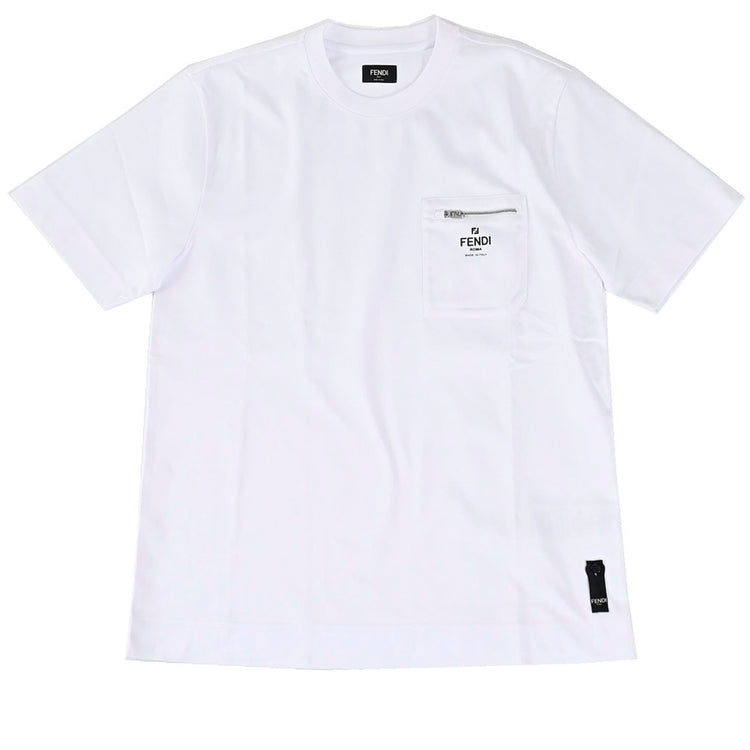 フェンディ FENDI Tシャツ ARYR FY0936 F0QA0 ホワイト 2024AW メンズ