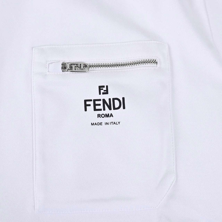 フェンディ FENDI Tシャツ ARYR FY0936 F0QA0 ホワイト 2024AW メンズ