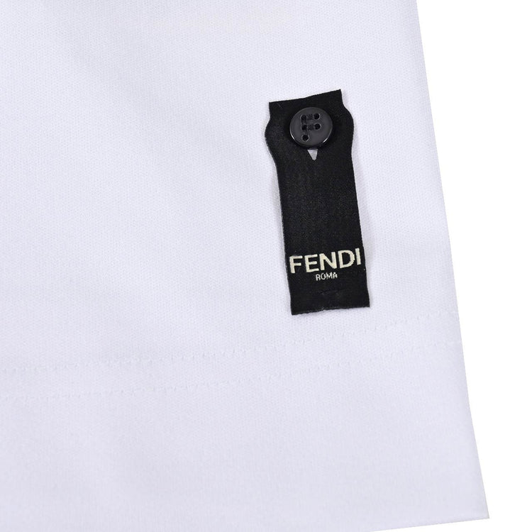 フェンディ FENDI Tシャツ ARYR FY0936 F0QA0 ホワイト 2024AW メンズ