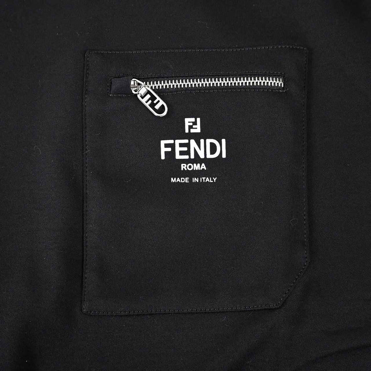 フェンディ FENDI Tシャツ ARYR FY0936 F0QA1 ブラック 2024AW メンズ