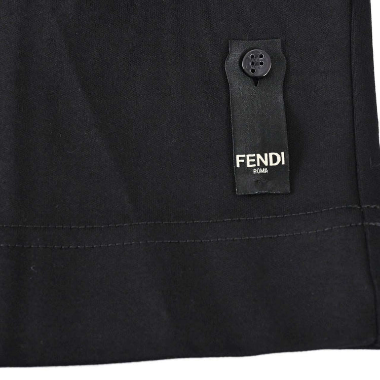 フェンディ FENDI Tシャツ ARYR FY0936 F0QA1 ブラック 2024AW メンズ