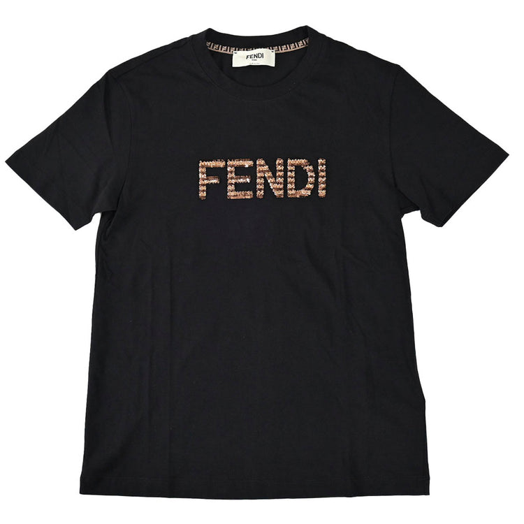 フェンディ FENDI Tシャツ AS8G FS7254 F0GME ブラック 2024AW レディース