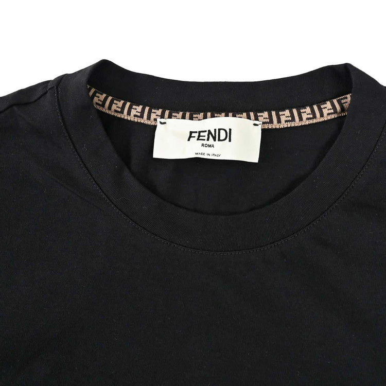 フェンディ FENDI Tシャツ AS8G FS7254 F0GME ブラック 2024AW レディース