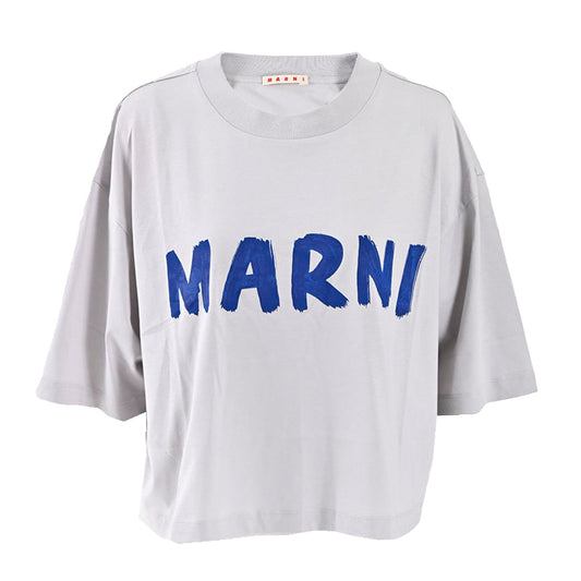 マルニ MARNI Tシャツ USCS11 THJE0333P0 LON15 ホワイト 2024SS レディース 【ラスト1点 38サイズ】