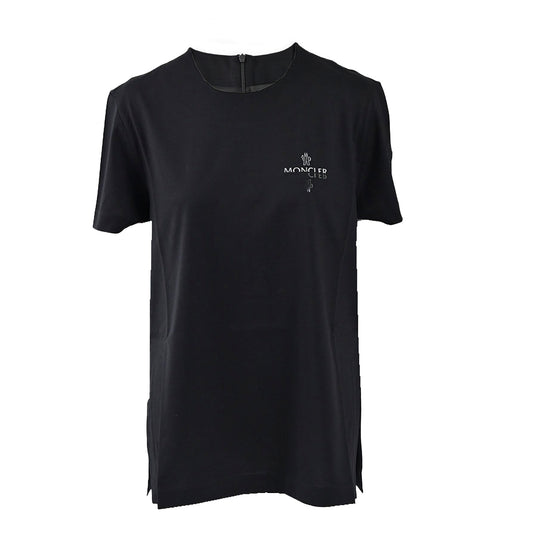 モンクレール MONCLER Tシャツ 8C　00001　89AE8 999 ブラック  レディース