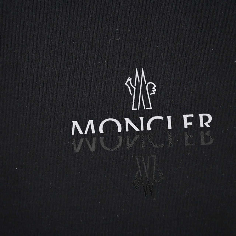 モンクレール MONCLER Tシャツ 8C　00001　89AE8 999 ブラック  レディース