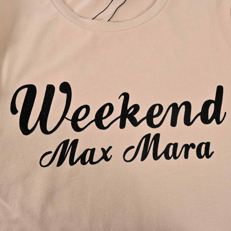 ウィークエンド マックスマーラ WEEKEND MAXMARA クルーネック長袖Ｔシャツ 5946022600 QUINOA 006 ベージュ 2024AW レディース