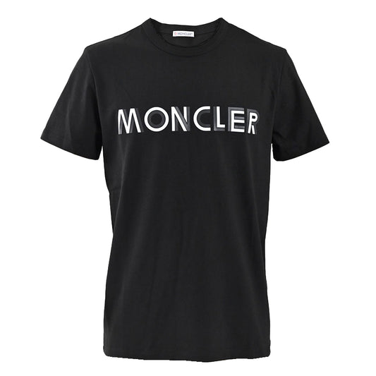 モンクレール MONCLER Tシャツ 8C75910　8390T 999 ブラック 2024年春夏 メンズ