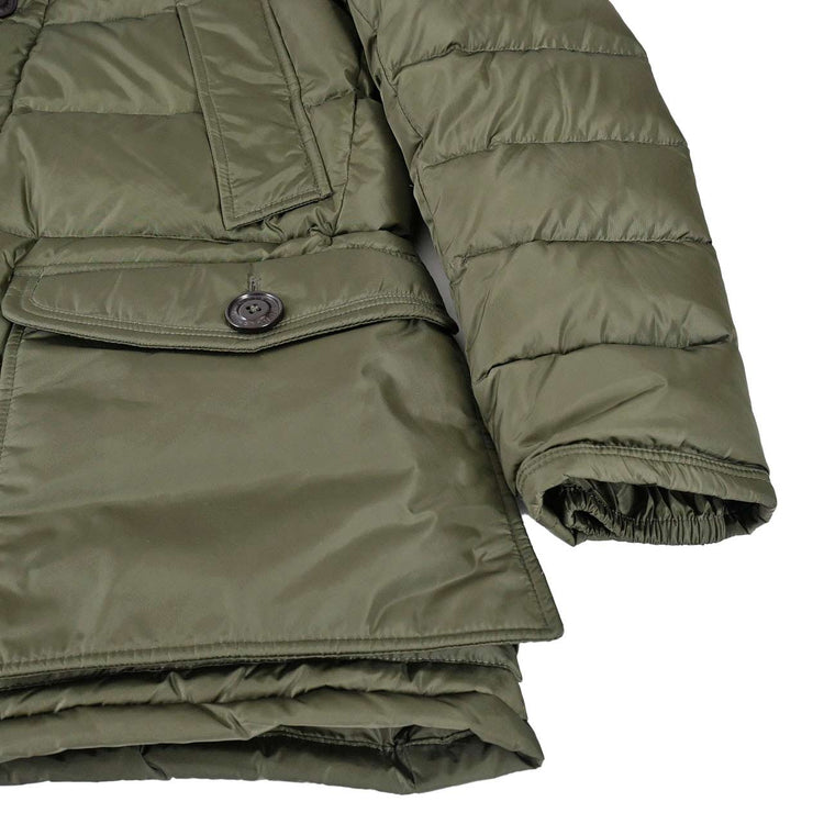 モンクレール MONCLER ダウンコート CLUNY 1B52502 68352 835 グリーン  メンズ