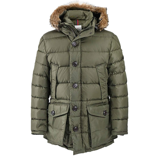 モンクレール MONCLER ダウンコート CLUNY 1B52502 68352 835 グリーン メンズ