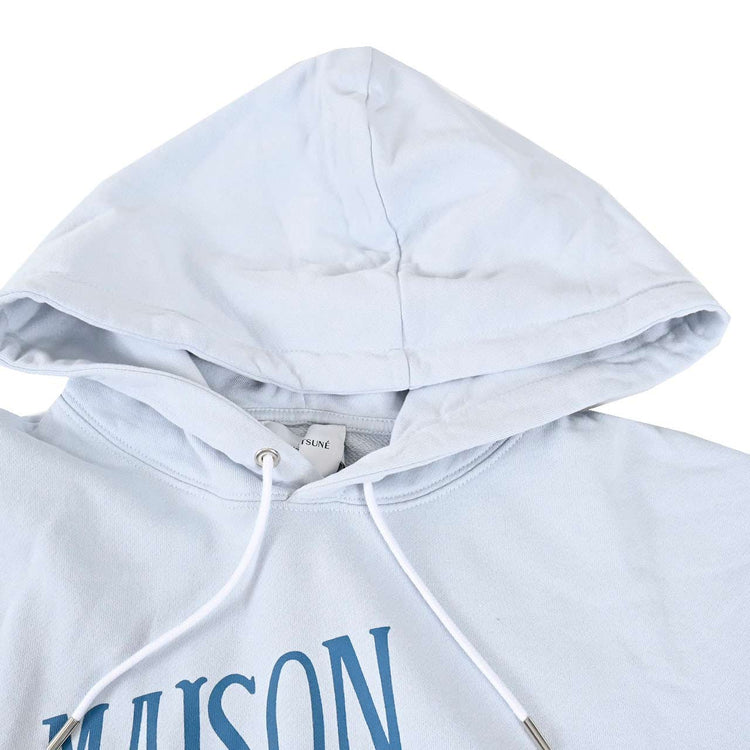 メゾン キツネ MAISON KITSUNE パーカー LM00707KM0001 P445 ブルー  メンズ