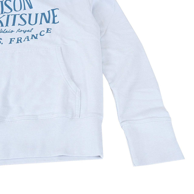 メゾン キツネ MAISON KITSUNE パーカー LM00707KM0001 P445 ブルー  メンズ