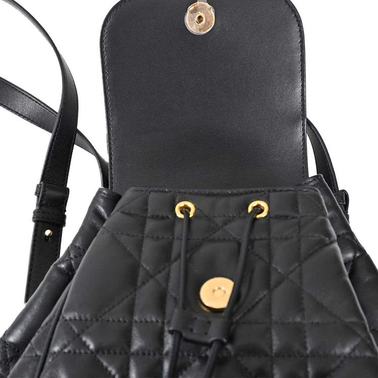 クリスチャンディオール CHRISTIAN DIOR バックパック Sac a dos Dior Caro M6301UNOZ M900 ブラック 2025SS レディース