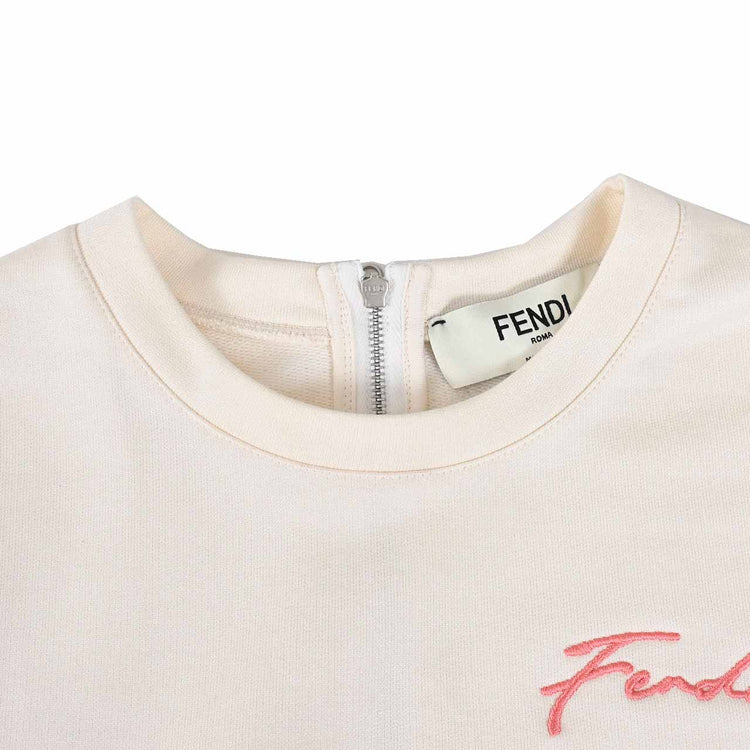 フェンディ FENDI Tシャツ FS7950 ANP3 F0ZNM ホワイト  レディース