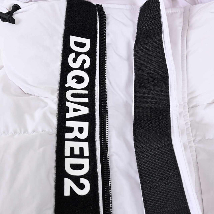 ディースクエアード DSQUARED2 ダウンジャケット S71AN0305 S53S353 Classic 100 ホワイト 2024AW メンズ