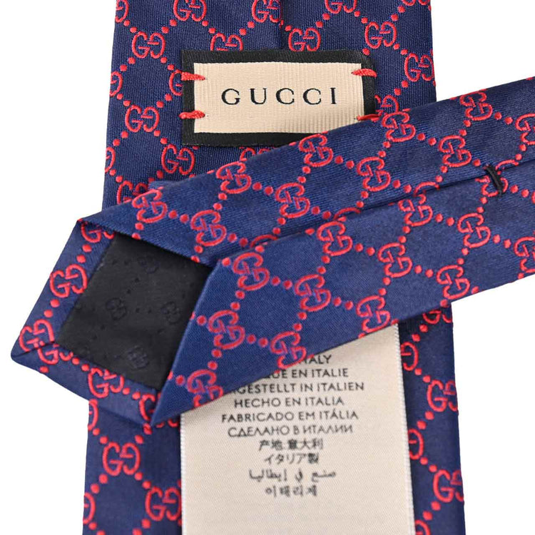 グッチ GUCCI ネクタイ 456524 4174 レッド  メンズ